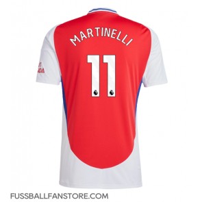 Arsenal Gabriel Martinelli #11 Replik Heimtrikot 2024-25 Kurzarm